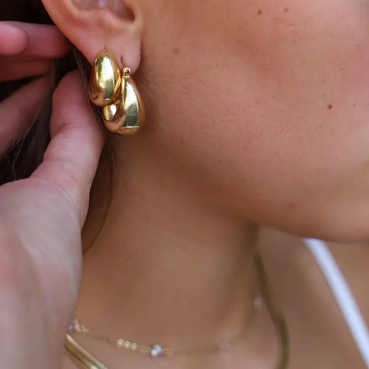 Coco Chunky Hoop Earrings