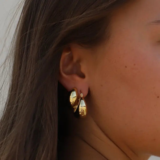 Coco Chunky Hoop Earrings